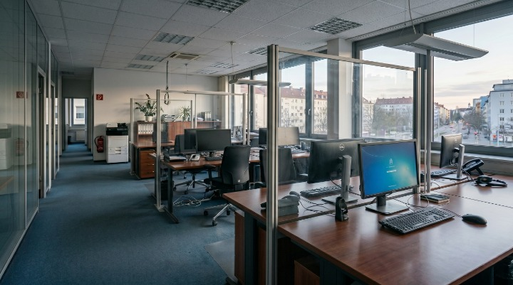 Nachher — Büroreinigung